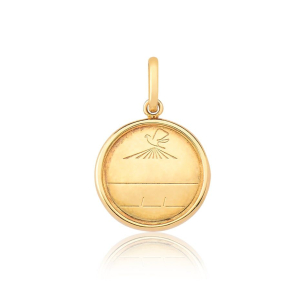 Pingente de ouro 18k eucaristia