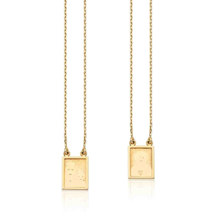 Escapulário em Ouro Amarelo 18K