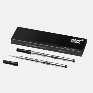 Refil de Caneta Montblanc Rollerball Refill Mystery Black Medium