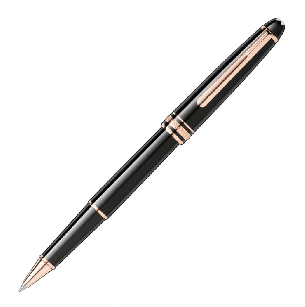 Caneta Rollerball Montblanc Meisterstück Classique Preto - 90 Aniversário