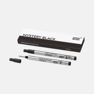 Refil de Caneta Montblanc 2 Rollerball LeGrand, Mystery Black - Broad
