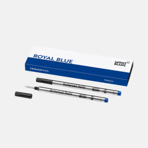 Refil de Caneta Montblanc 2 Rollerball, Royal Blue - Medium