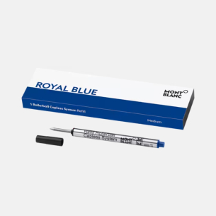 Refil de Caneta Montblanc Rollerball Capless System Refill, Royal Blue - Medium