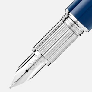 Caneta Montblanc StarWalker Blue Planet Precious Resin Fountain Pen