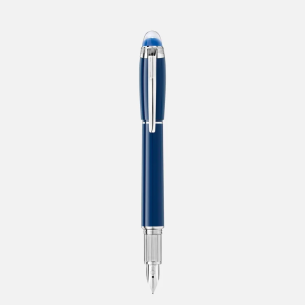 Caneta Montblanc StarWalker Blue Planet Precious Resin Fountain Pen