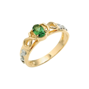 Anel de Formatura em Ouro Amarelo E Ouro Branco 18K 