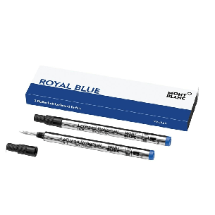 Refis Montblanc para rollerball LeGrand (M), Royal Blue - 2 unidades