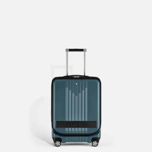 MALA TROLLEY M4810 COM BOLSO AZUL