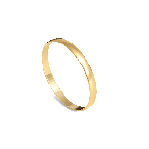 Aliança em Ouro Amarelo 18K 