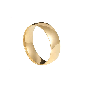 Aliança em Ouro Amarelo 18K 