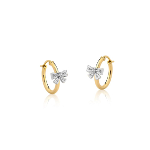 Brinco Ouro Amarelo com Diamantes - 18k