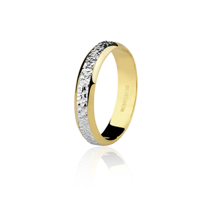Aliança em Ouro Amarelo 18K 