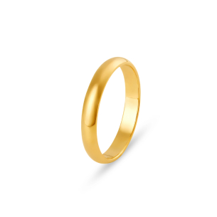 Aliança em Ouro Amarelo 18K 