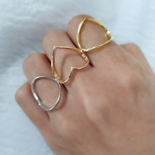 Anel em Ouro Amarelo 18K 