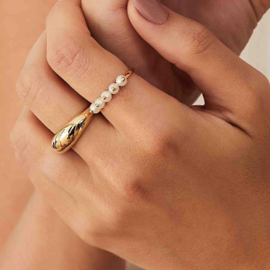 Anel em Ouro Amarelo 18K 