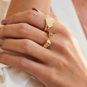 Anel em Ouro Amarelo 18K 