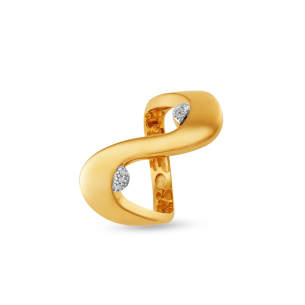 Anel em Ouro Amarelo 18K com Diamantes