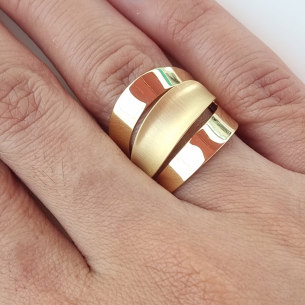 Anel em Ouro Amarelo 18K 