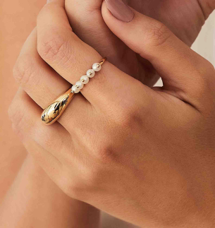 Anel em Ouro Amarelo 18K 