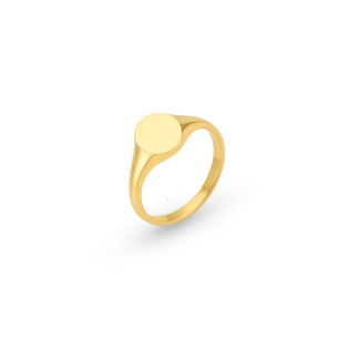 Anel de Sinete em Ouro Amarelo 18K
