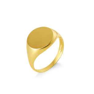 Anel Chancelado em Ouro Amarelo 18K