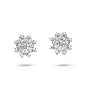 Brinco chuveiro em Ouro 18k diamantes