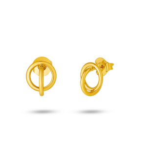 Brinco em Ouro Amarelo 18K pequeno  