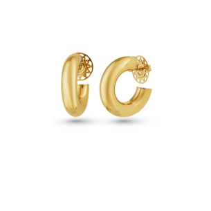 Brinco Argola em Ouro Amarelo 18k