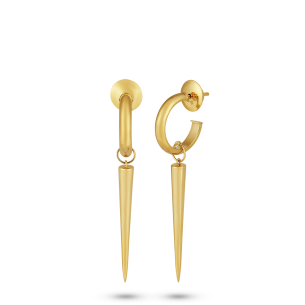 Brinco Argola em Ouro Amarelo 18K