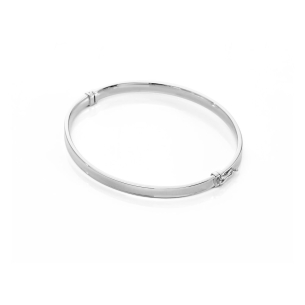 Bracelete Ouro Branco 18K 