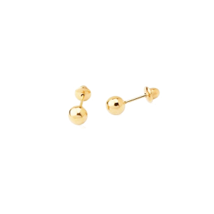 Brinco Infantil em Ouro Amarelo 18K  