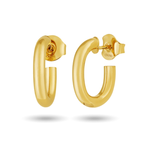 Brinco Argola em Ouro Amarelo 18K