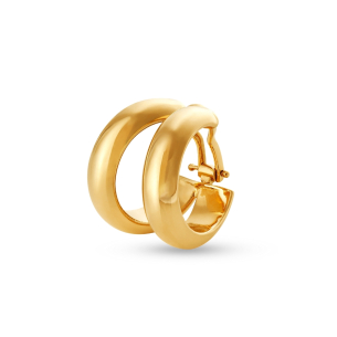 Piercing em Ouro Amarelo 18k Duplo Câlin 
