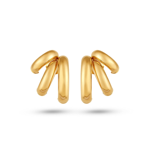 Brinco em Ouro Amarelo 18k 3 Câlin 