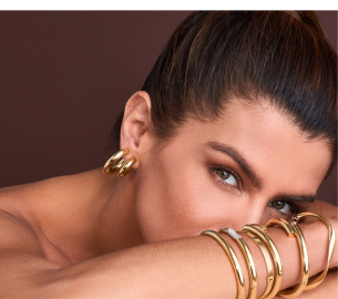 Brinco Argola em Ouro Amarelo 18k