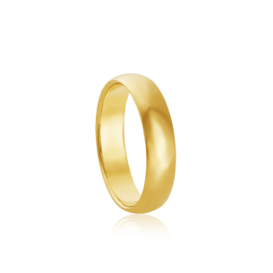 Aliança em Ouro Amarelo 18K 