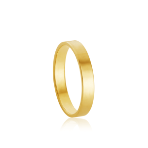 Aliança em Ouro Amarelo 18K 