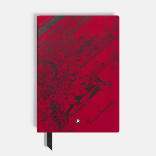 Caderno Montblanc, Great Characters Enzo Ferrari Special Edition, Lined Pages, Medium