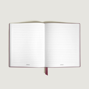 Caderno Montblanc #148 Pocket Notebook, Extreme 3.0 Cassis Leather, Burgundy – Lined