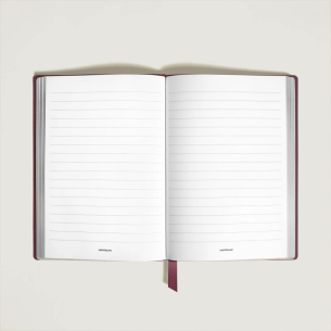 Caderno Montblanc #146 small, Extreme 3.0 Cassis Leather, Burgundy - Lined