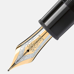 Caneta Montblanc Tinteiro Meisterstück Gold-Coated 149
