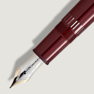 Caneta Montblanc Tinteiro Meisterstück Burgundy Red LeGrand
