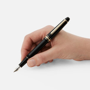 Caneta Montblanc Meisterstück Classique Preto Tinteiro