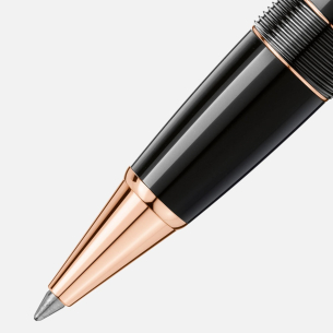 Caneta Rollerball Montblanc Meisterstück Legrand Revestida em Ouro Rosa Preto