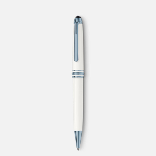Caneta Montblanc Esferográfica branca Meisterstück Glacier Classic