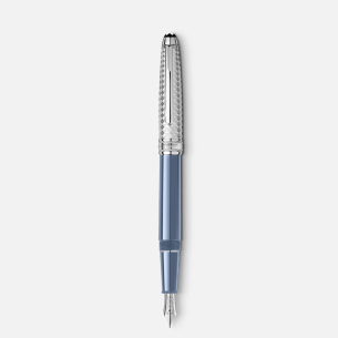 Caneta Montblanc Tinteiro Meisterstück Glacier Doue