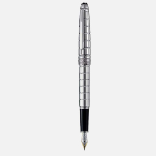 Caneta Tinteiro Montblanc Meisterstuck Solitaire Platinum