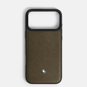 Capa Montblanc Sartorial para iPhone 17 Pro Max - Khaki