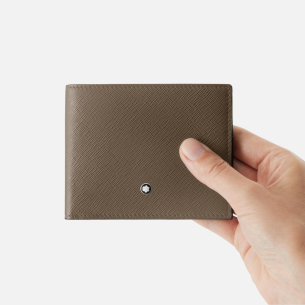 Carteira Montblanc Sartorial 6CC - Mastic