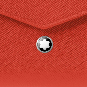 Carteira Montblanc Sartorial Continental - Coral